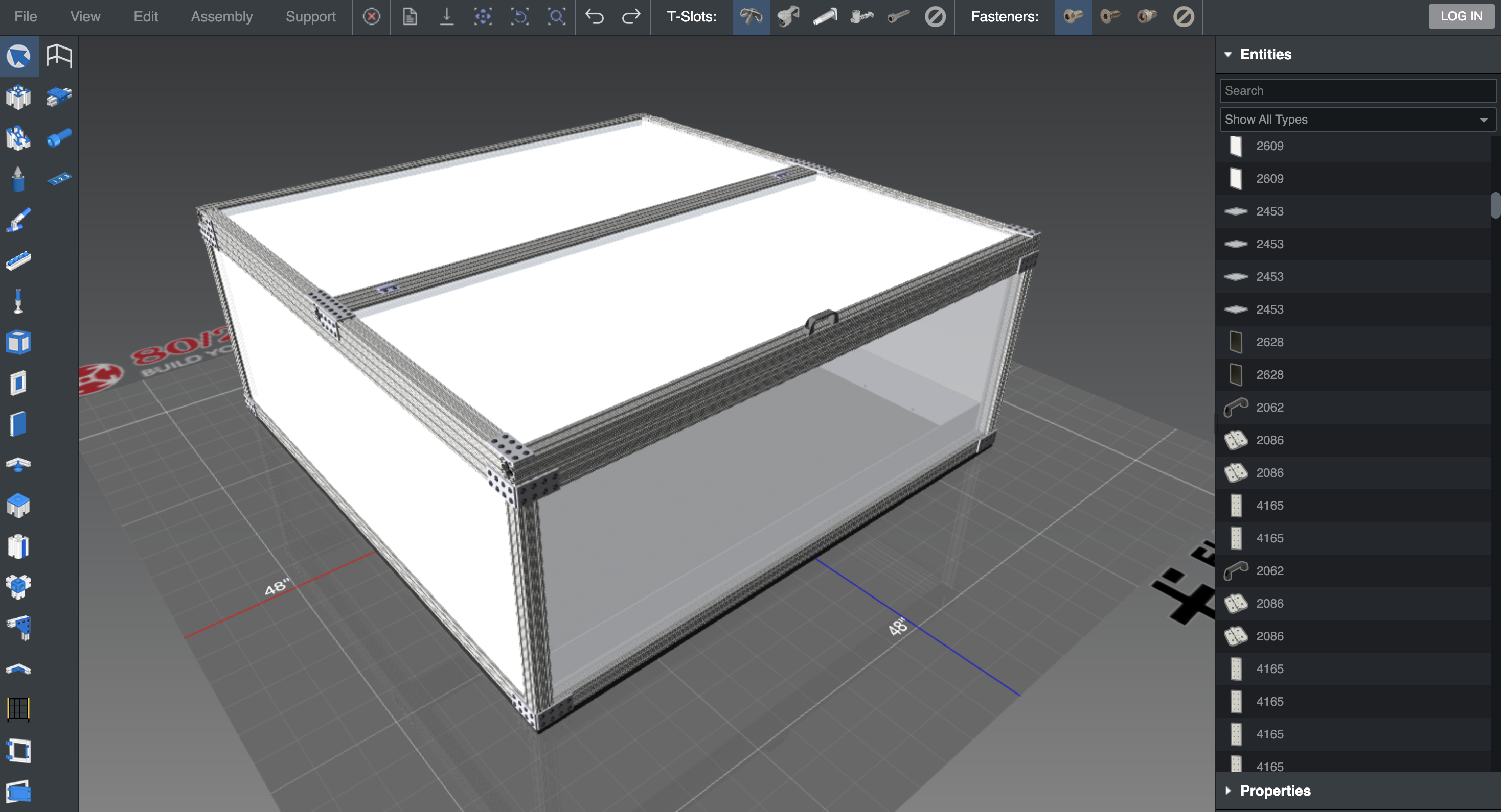 80/20 IdeaBuilder CAD Model